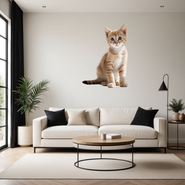 Free Downloadable Kitten PNG A small, adorable cat with a clear background, suitable for various creative projects.