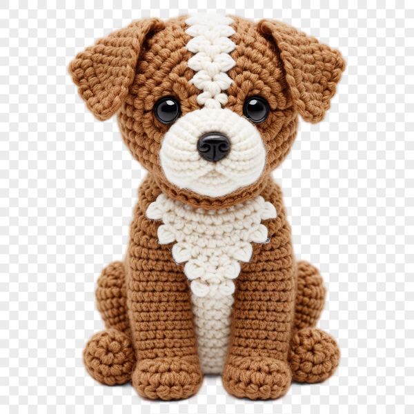 High-Res Canine Companion Clipart A high-resolution image of a cute puppy with a clear transparent background.