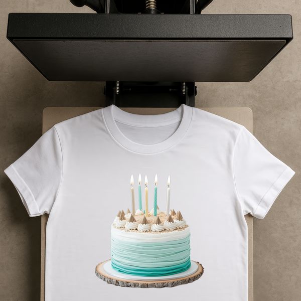 Colorful Transparent Cake Design Transparent PNG background featuring a clear and colorful illustration of a birthday cake with frosting and decorations.