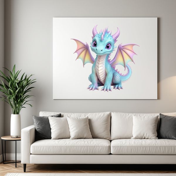 An open-source, high-quality image of a dragon in a clear format suitable for commercial use and personal projects.