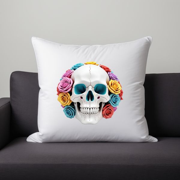 Transparent Skull PNG Image A high-resolution transparent skull PNG with a clear background, ideal for sublimation and print quality.