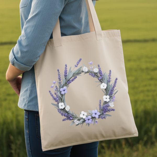 A stunning floral wreath design A transparent floral wreath design suitable for commercial use with high resolution print quality.