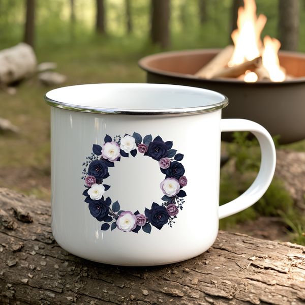 Beautiful DIY Wreath Design Floral wreath made up of colorful flowers in a circular pattern on a transparent background.