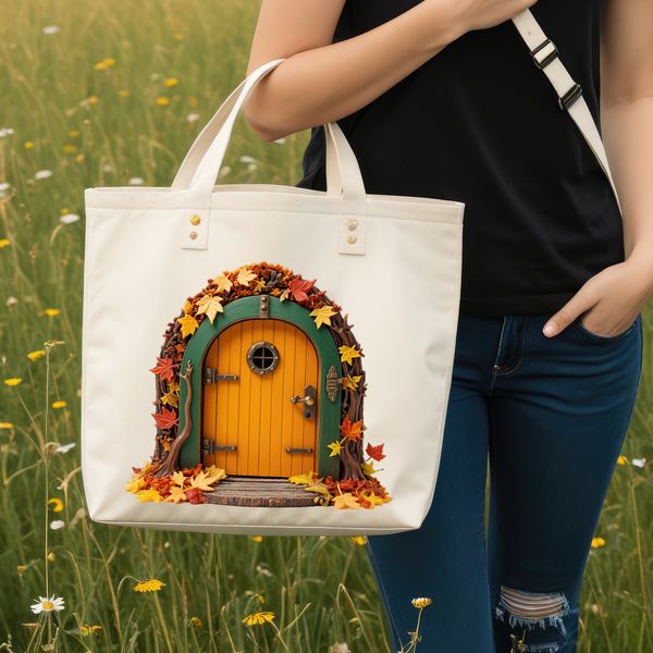 Whimsical Miniature Doorway A small, ornate fairy door with intricate details, set against a transparent background.