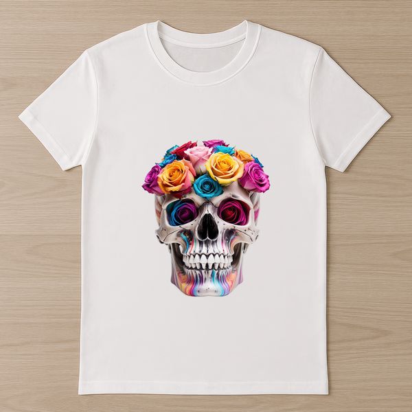 Free High-Resolution Skull PNG Image A high-resolution, transparent skull image in PNG format suitable for sublimation printing or DIY crafts.