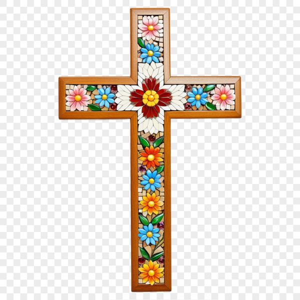 A large, clear PNG image of a cross with religious significance, suitable for commercial or personal use.