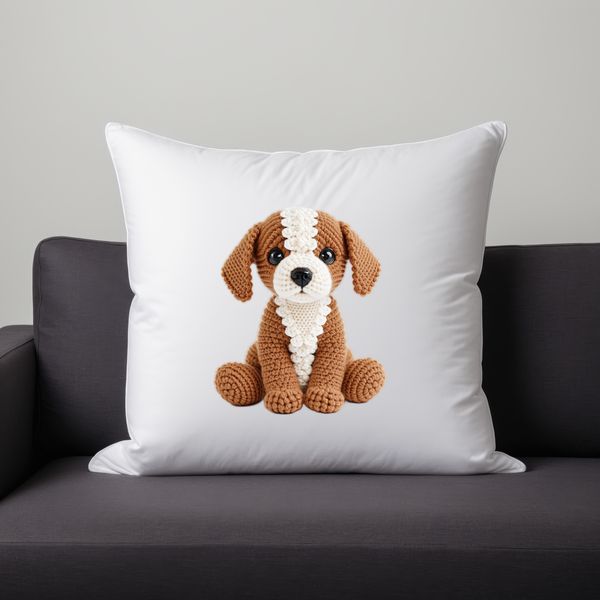 Transparent Dog Graphic Transparent PNG image of a cute puppy with clear background.