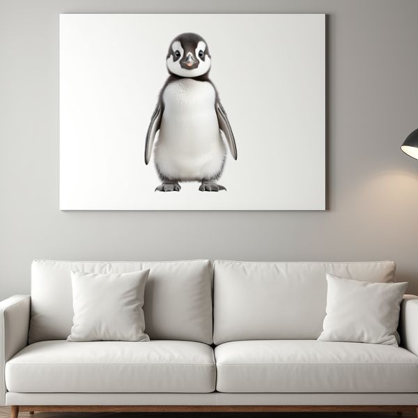 Clear Background Png Image of a Penguin A cute and adorable penguin chick with a clear background, suitable for personal or commercial use.