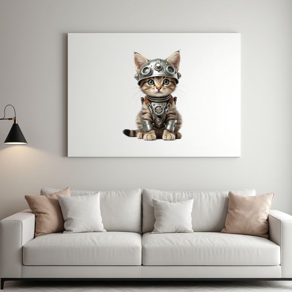 High Resolution Feline Clip Art A high-resolution transparent PNG image of a playful kitten with a clear background.