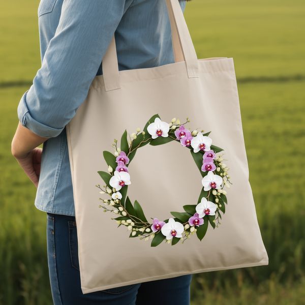 Beautiful High-Resolution PNG Flower Garland Floral wreath design with a clear background for high-resolution print quality.