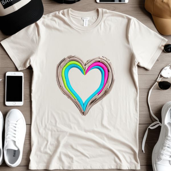 Large Transparent Heart Graphics A large, transparent PNG heart icon with a clear background.