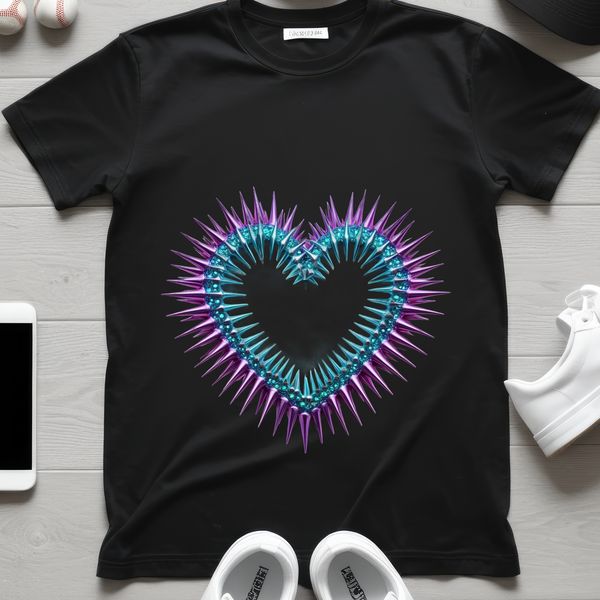 A transparent heart icon with a clear background, suitable for sublimation printing or DIY projects.