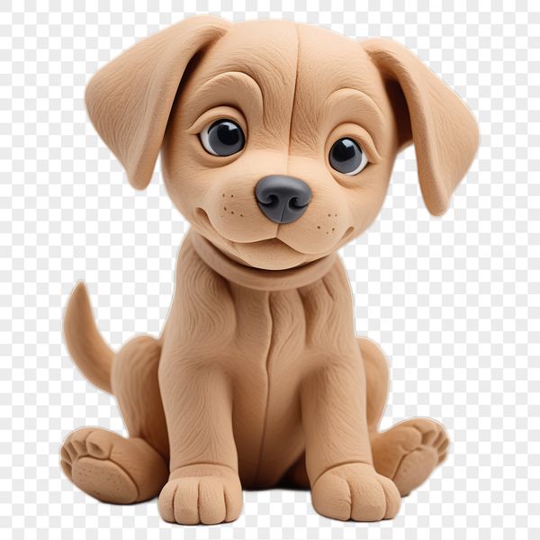 Clear Background Png Image of a Puppy A high-resolution image of a playful puppy with a clear background, suitable for print and commercial use.