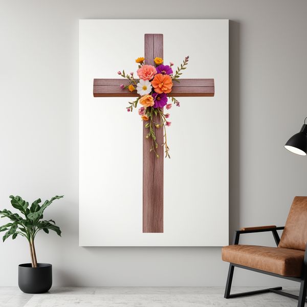 A transparent PNG image of a detailed crucifix with a clear background, suitable for various commercial uses.