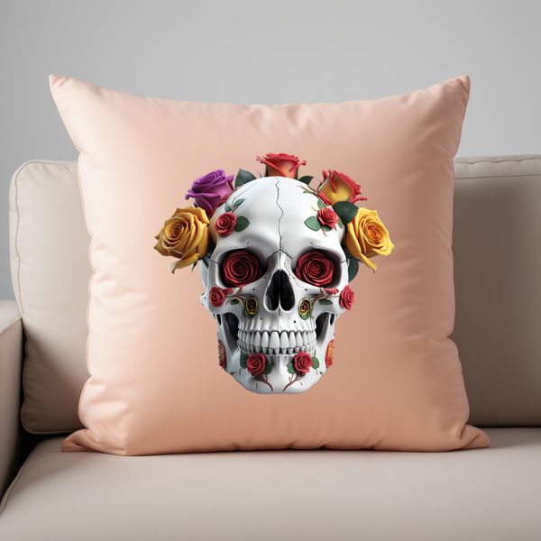 High-Res Skull PNG Icon A high-resolution transparent PNG image of a skull with a clear background, ideal for commercial or personal use.