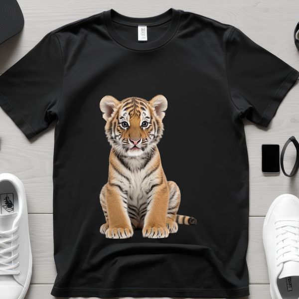 Beautiful Transparent Big Cat Image A high resolution transparent PNG image of a majestic tiger in its natural habitat.