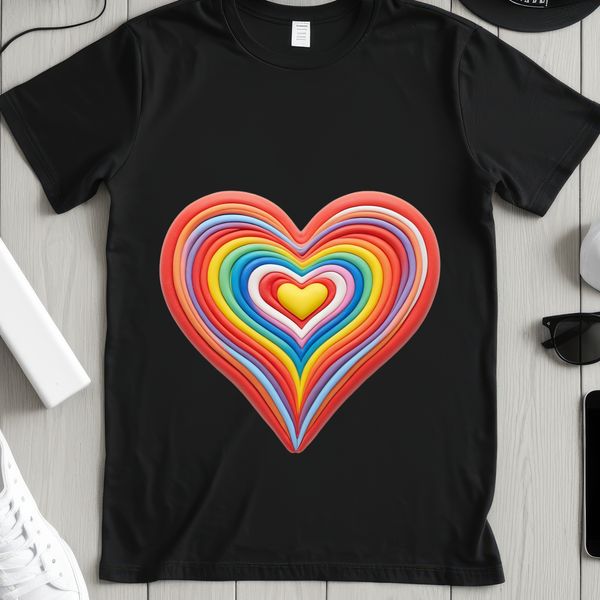 A high-resolution PNG image of a love heart with a clear transparent background.