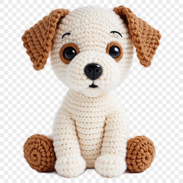 Cute Cartoon Puppy Clipart A high-resolution transparent PNG image of a cute cartoon puppy with a clear background.