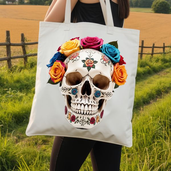 Clear and printable skull design in PNG format. A high-resolution skull illustration with a clear background.