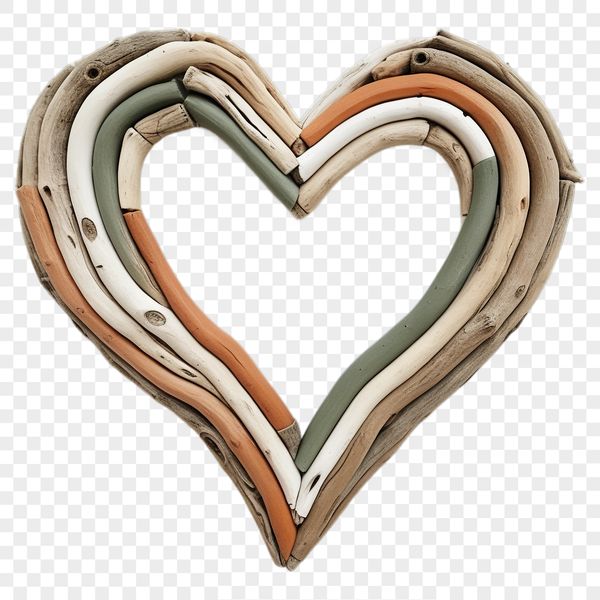 Love Heart Graphic for Commercial Use A high-resolution love heart graphic suitable for commercial use or DIY projects.