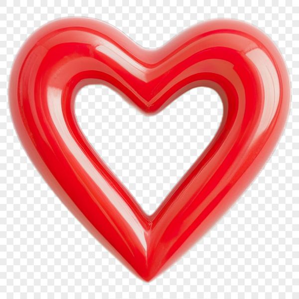 High Res Love Heart Graphic Design Image Transparent love heart in high resolution PNG format