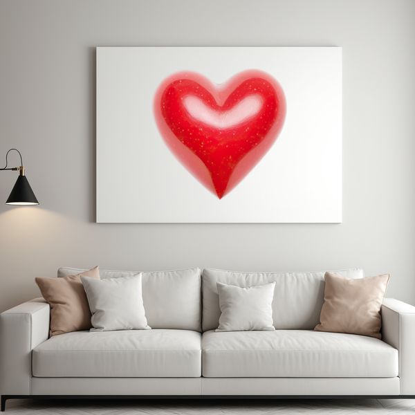 Free Heart PNG Clipart A transparent PNG graphic illustration of a heart symbol, suitable for various commercial uses.