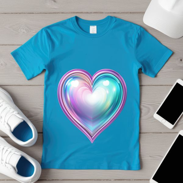 Heart Silhouette PNG A high-resolution, transparent PNG image of a stylized heart shape suitable for sublimation printing or DIY projects.