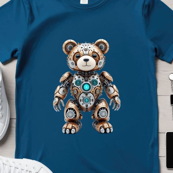 Cuddly Transparent Bear Clipart A high-resolution transparent teddy bear in clear background, suitable for commercial and personal use.