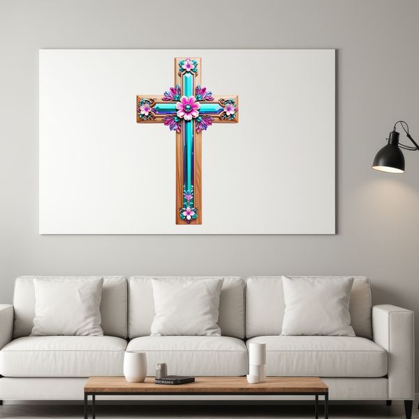 Beautiful Crucifix PNG Image A high resolution transparent PNG image of a simple crucifix with a clear background.