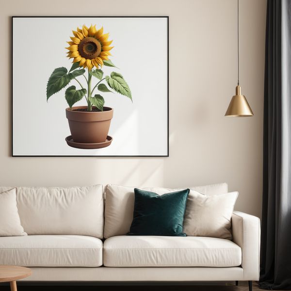 A large, high-resolution sunflower in a transparent PNG format with a clear background, ideal for commercial or personal use.