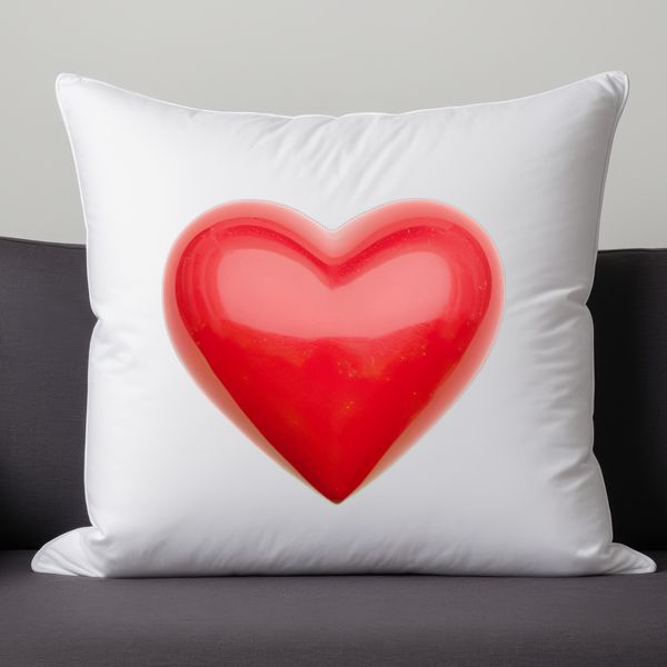 A heart-shaped icon with a clear background.