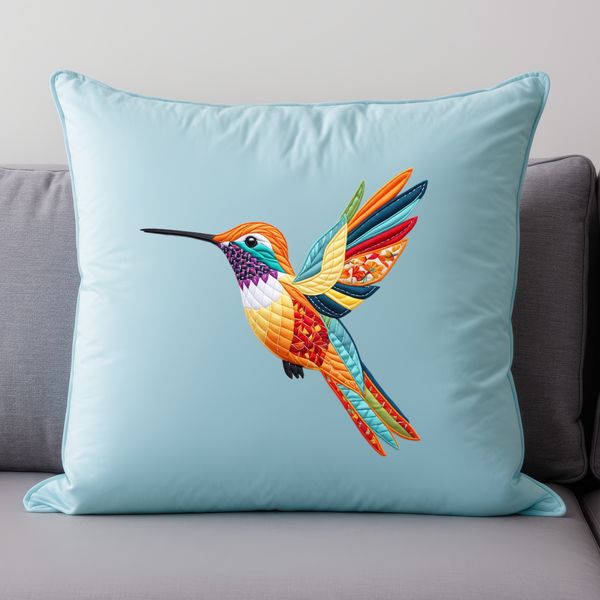 Transparent Hummingbird Illustration A clear, high-resolution transparent image of a hummingbird in flight, suitable for commercial or personal use.