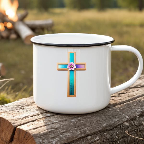 A transparent cross icon in a clear background A transparent PNG image of a plain crucifix against a clear background.