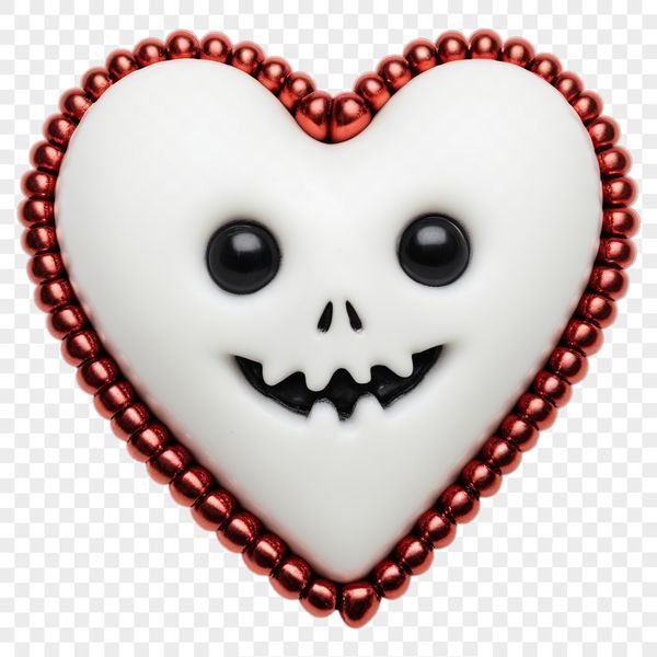 A red heart icon with clear background, suitable for high-resolution printing or digital designs.