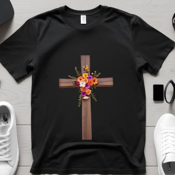 A Transparent Crucifix for Personal Projects A high-resolution, transparent PNG image of a crucifix with a clear background.
