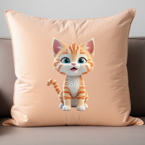 Free Kitten Clip Art A large, free-downloadable PNG image of a kitten suitable for commercial use in graphic designs and DIY projects.