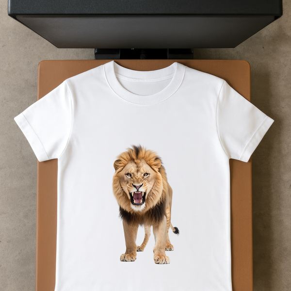 Beautiful Big Cat Photography A high-resolution image of a wild lion with a clear background.