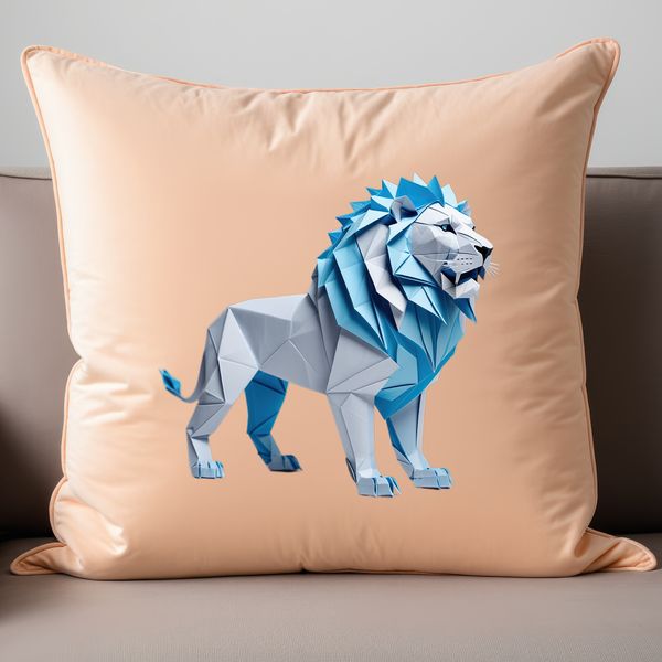 A large, majestic lion with a clear background in high resolution PNG format.