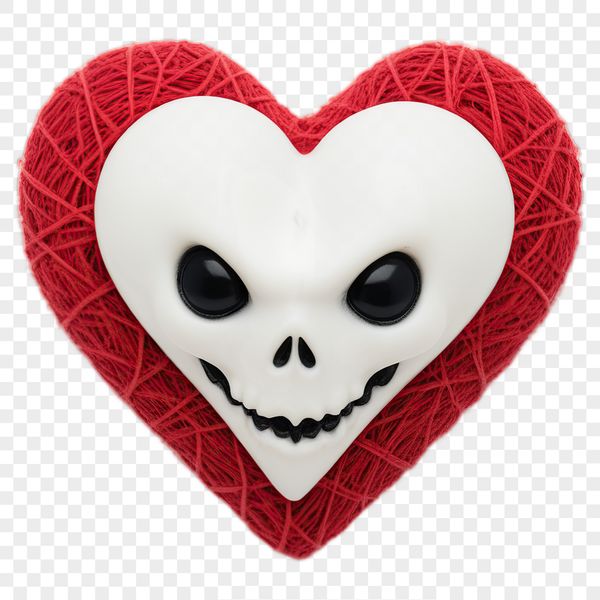 A high resolution transparent PNG heart icon suitable for commercial or personal use in designs.