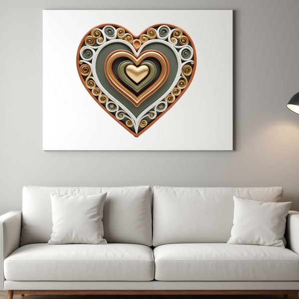 A transparent PNG icon of a classic love heart symbol with a clear background.