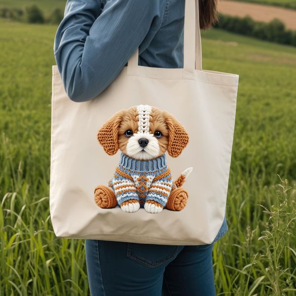 A high-resolution digital illustration of a cute puppy in transparent PNG format.