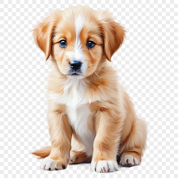 Playful Pooch PNG A high-resolution PNG image of a playful puppy with a clear background.