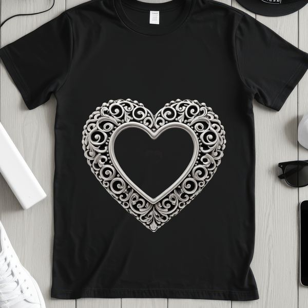 Transparent Love Symbol Image A transparent high-resolution PNG image of a heart symbol with a clear background.