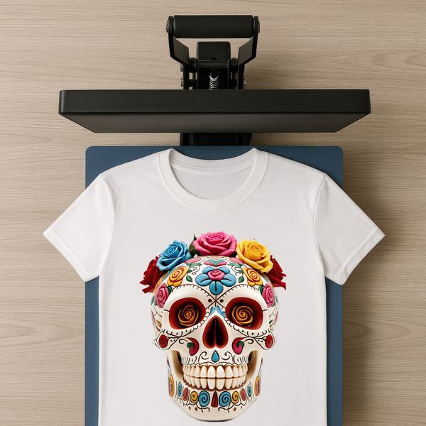 High Res Transparent Skull Graphic A high resolution transparent skull graphic on a clear background.