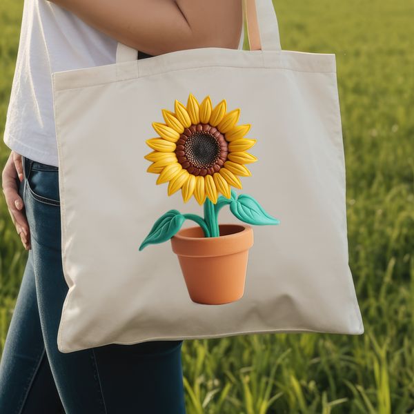 A large, high-resolution sunflower in a clear background, suitable for sublimation and commercial use.