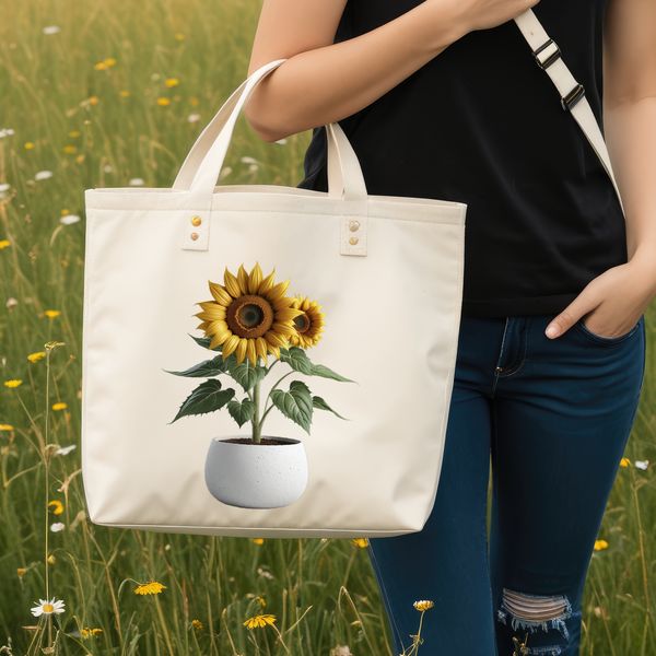 Beautiful High-Resolution Sunflower Image A large, high-resolution sunflower in a clear background, perfect for sublimation printing.