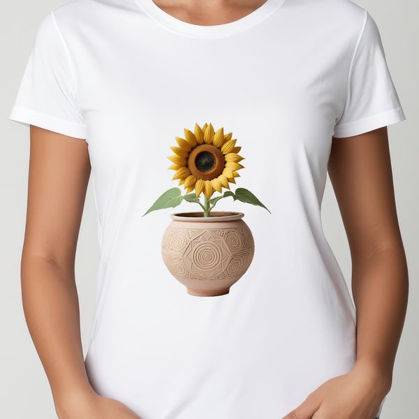 Blooming Beauty PNG Image A high-resolution transparent PNG image of a sunflower in full bloom, ready for commercial or personal use.