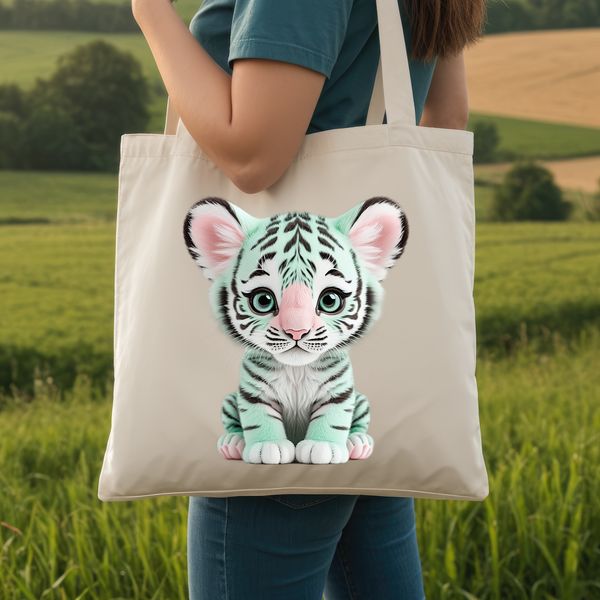 Large PNG file of a big cat featuring a tiger in a detailed design.