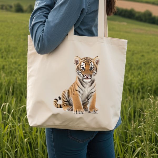 Wildlife Art Illustration - Tiger A high-resolution illustration of a tiger in clear background, suitable for commercial or personal use.