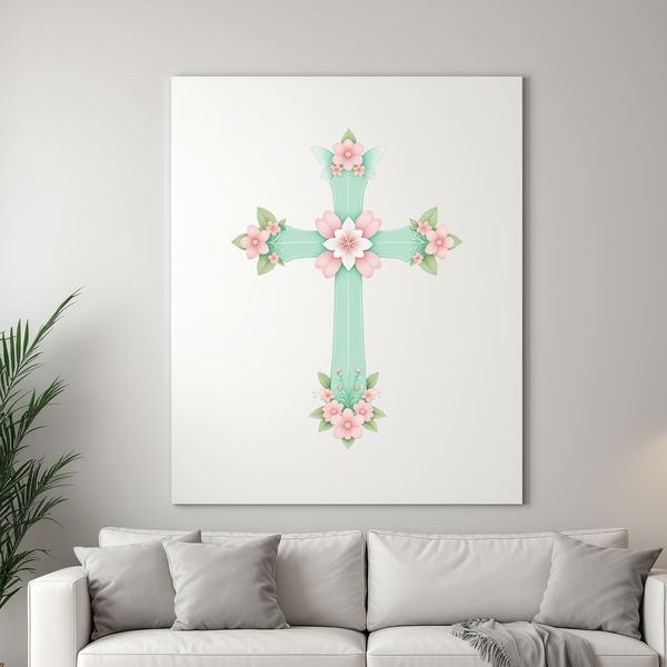 Beautiful Clear Background Cross Icon Transparent high-resolution crucifix icon in clear background